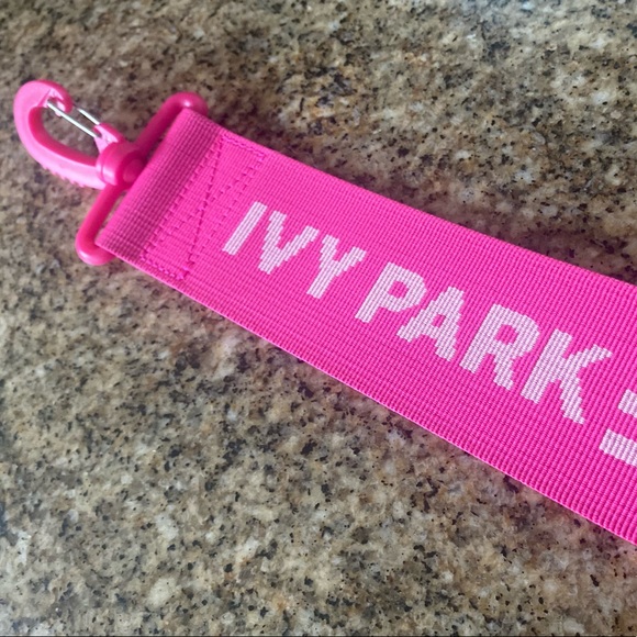 Ivy Park x Adidas Pink Keychain Key Clip Strap NEW 1 LEFT